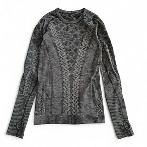 Lululemon Rest Less Pullover, a seamless long-sleeve top